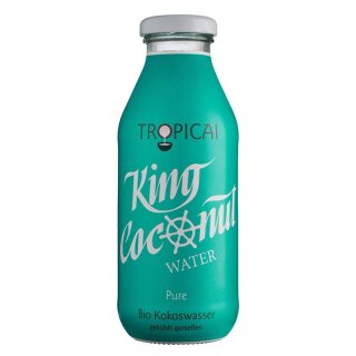 Tropicai King Coconut Kokoswasser Pure - Bio - 350ml