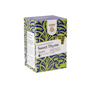 GEPA - The Fair Trade Company Sweet Thyme Teebeutel 18 x 1,5g - Bio - 27g