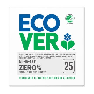 Ecover Zero Zero Spülmaschinen Tabs All-in-One - 500g
