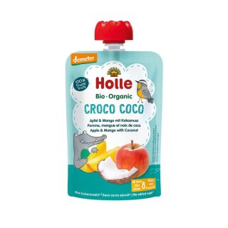 Holle Croco Coco Apfel & Mango mit Kokosnuss - Bio - 100g
