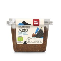 Lima Rice Miso 25% less Salt nicht pasteurisiert - Bio -...