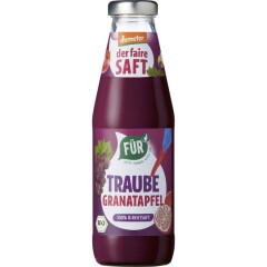 Für der faire Saft Traube Granatapfel - Bio - 0,5l
