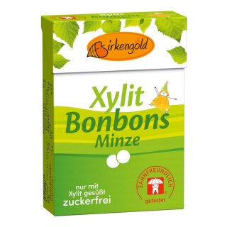 Birkengold Bonbons Minze - 30g