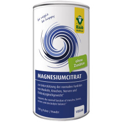 Raab Vitalfood Magnesium Citrat Pulver - 340g