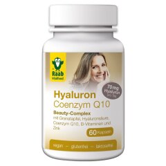 Raab Vitalfood Hyaluron Coenzym Q10 Beauty-Complex - 30g