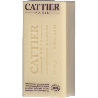 Cattier Heilerde Seife mit Sheabutter Sensible und trockene Haut - 150g