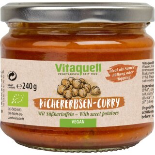 Vitaquell Kichererbsen-Curry - Bio - 240g