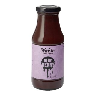 NAbio Blue Berry Sauce - Bio - 240ml