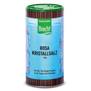 Gewürzmühle Brecht Rosa Kristallsalz fein - 250g