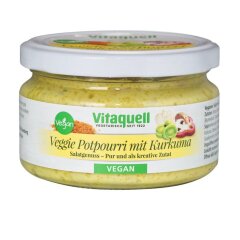Vitaquell Veggie-Potpourri mit Kurkuma - 180g