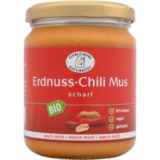 Eisblümerl Erdnuss Chili Mus - Bio - 250g
