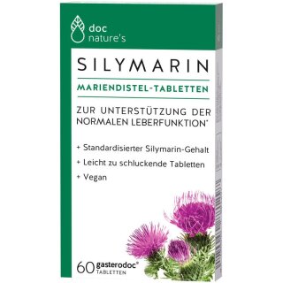 Doc Phyotlabor doc natures SILYMARIN Mariendistel-Tabletten gasterodoc - 60Stück