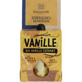 Sonnentor Vanille-Extrakt ätherisches Gewürzöl - Bio - 4,5ml