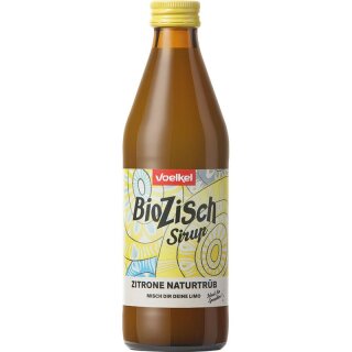 Voelkel BioZisch Sirup Zitrone naturtrüb - Bio - 0,33l
