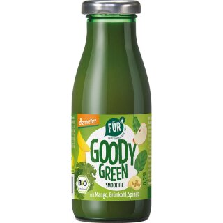Für Smoothie Goody Green mit Mango Grünkohl Spinat demeter - Bio - 0,25l
