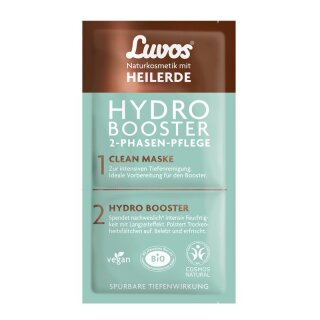 Luvos -Heilerde Hydro Booster mit Clean Maske 2-Phasen-Pflege - 9,5ml