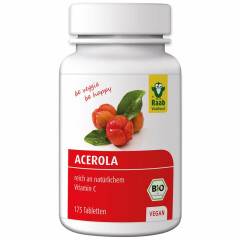 Raab Vitalfood Acerola Tabletten 175 Stück - Bio -...