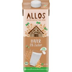 Allos Hafer 0% Zucker Drink - Bio - 1l