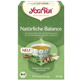 Yogi Tea Natürliche Balance - Bio - 34g
