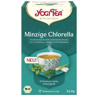 Yogi Tea Minzige Chlorella - Bio - 34g