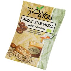 Bio4You Malz-Karamell-Bonbon gefüllt - Bio - 75g