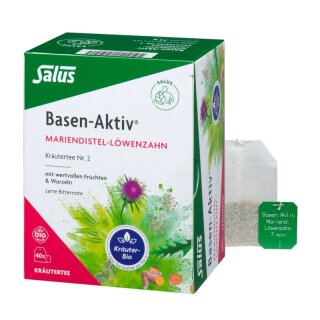 Salus Basen-Aktiv Tee N°. 2 Mariendistel-Löwenzahn 40FB - Bio - 72g