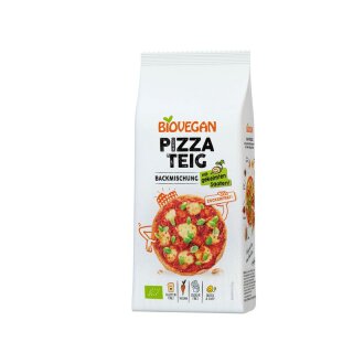 Biovegan Pizzateig Backmischung mit 11% gekeimter Hirse-Saat - Bio - 300g