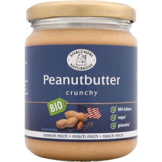Eisblümerl Peanutbutter crunchy - Bio - 250g