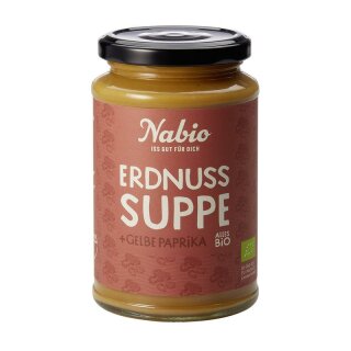 Nabio Erdnuss Suppe - Bio - 375ml