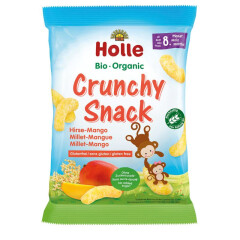 Holle Crunchy Snack Hirse-Mango - Bio - 25g