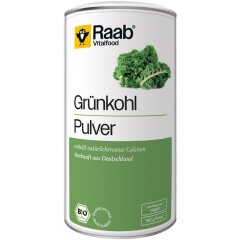 Raab Vitalfood Grünkohl Pulver - Bio - 190g