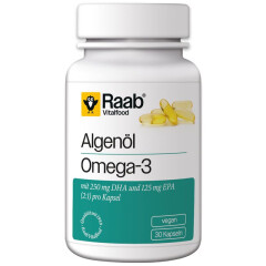 Raab Vitalfood Algenöl Omega-3 Kapseln - 35,5g