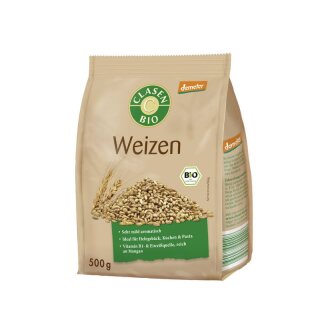 Clasen Bio Weizen demeter - Bio - 500g
