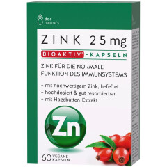 Doc Phytolabor doc natures Zink 25mg Bioaktiv-Kapseln -...