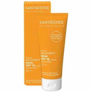 Santaverde sun protect lotion SPF 15 - Bio - 100ml