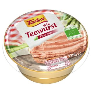 Tartex wie Teewurst - Bio - 120g