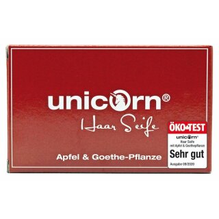 Unicorn Apfel-Haarseife - 100g
