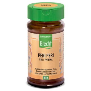 Gewürzmühle Brecht Peri Peri Chili-Paprika - Bio - 60g