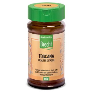 Gewürzmühle Brecht Toscana Kräuter-Zitrone - Bio - 40g