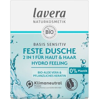 Lavera Feste Dusche 2 in 1 basis sensitiv Hydro Feeling - 50g