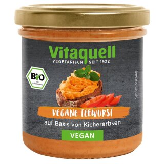 Vitaquell Vegane Teewurst Bio - Bio - 125g