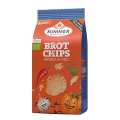 Sommer Demeter Brot Chips Paprika & Chili - Bio - 100g