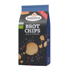 Sommer Demeter Brot Chips Salz & Pfeffer - Bio - 100g