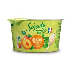 Sojade Soja-Alternative zu Joghurt Aprikose - Bio - 150g