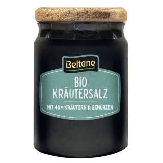 Beltane Kräutersalz Keramikdose glutenfrei lactosefrei - Bio - 120g