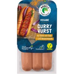 Hobelz Die vegane Currywurst - 345g x 6  - 6er Pack VPE