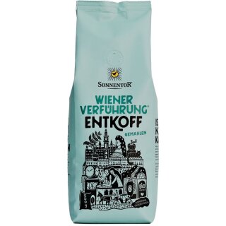 Sonnentor Entkoffeinierter Kaffee gemahlen Wiener Verführung - Bio - 500g