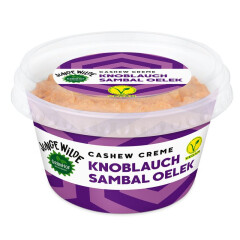 Grünhof Cashew Creme Knoblauch Sambal Oelek - Bio -...
