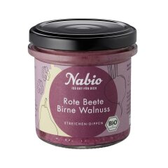 Nabio Rote Beete Birne Walnuss - Bio - 135g
