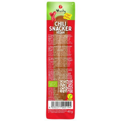 Wheaty Chili Snacker Vegan - Bio - 40g x 20  - 20er Pack VPE